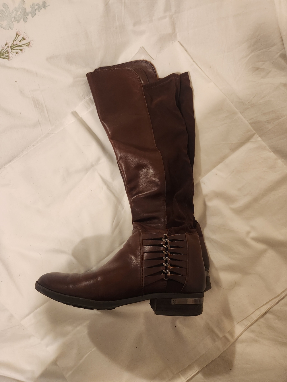 Vince Camuto Dark Brown Over-The-Knee Riding Boots